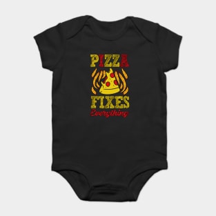 Pizza Fixes Everything Baby Bodysuit